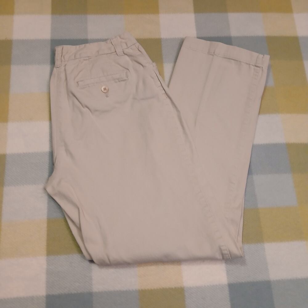 Northern Reflections Town Stretch women's tan cotton-spandex blend pants in size